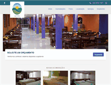 Tablet Screenshot of luxhotel.com.br